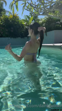 [OnlyFans] Dainty Wilder - POV Poolside Creampie