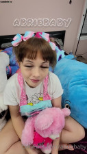 Abrie Baby aka abriebaby onlyfans  gave a big boob check-then fucked herself with a dildo
